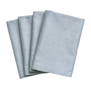 Compliments Tøyservietter Confetti, Mineral Blue – 45 x 45 cm (4-pakning)