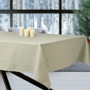 Dotea Sage - Damaskduk med prikker 160 x 220 cm