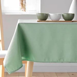 Essentiel Sauge – ensfarget rektangulær duk 140 x 300 cm