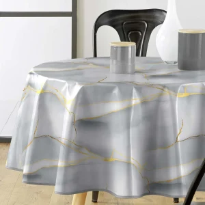 Textilia Glitter Marbrella – Rund voksduk Ø 155 cm