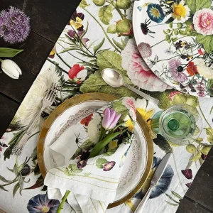 Bordløper i lin Flower Garden – Jim Lyngvild