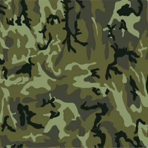 Camouflage - Akrylduk med kamuflasjemønster