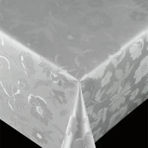 Diamond Grey – PVC-fri voksduk med flott preget mønster