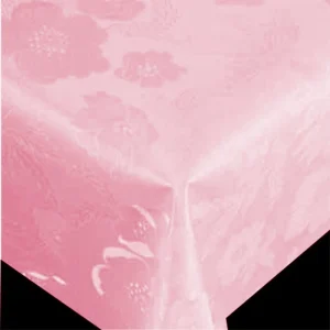 Diamond Rose – Damaskpreget voksduk med perlemorseffekt