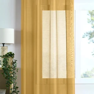 Linwood Sennepsgul – Tynn gardin 140 x 260 cm